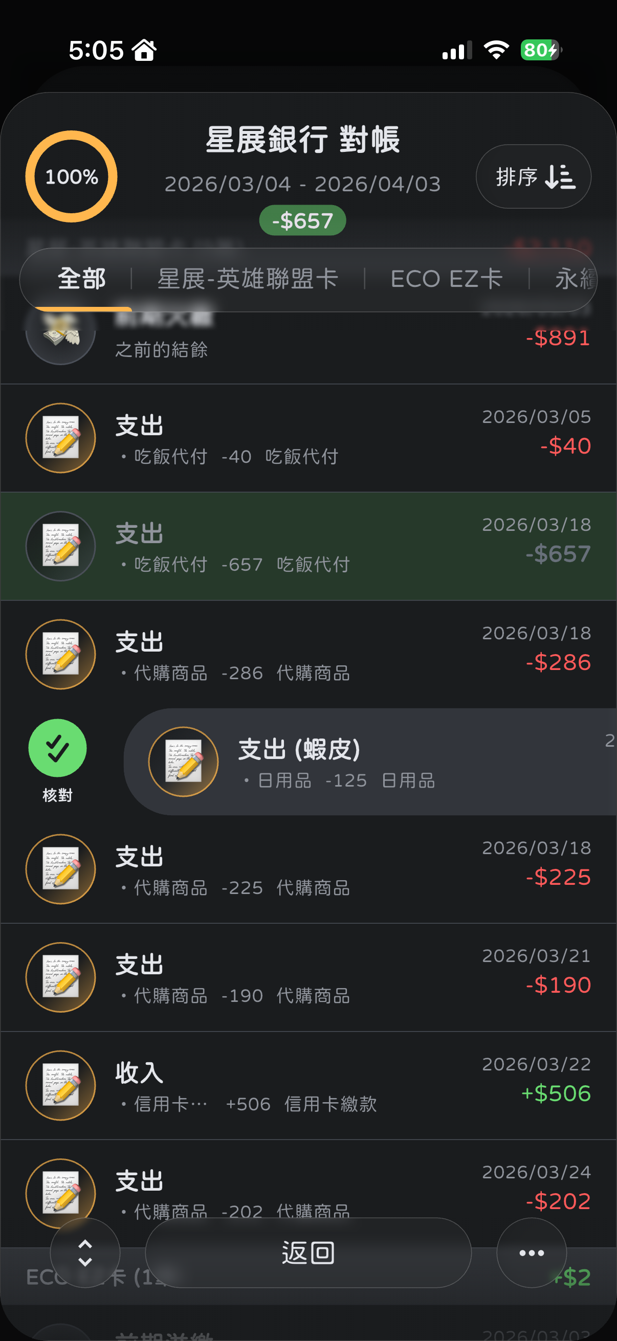 信用卡管理